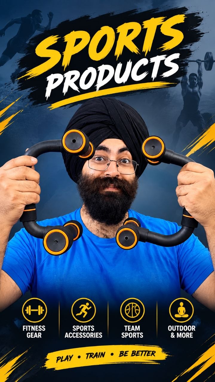 ALL KINDS OF SPORTS PRODUCTS 