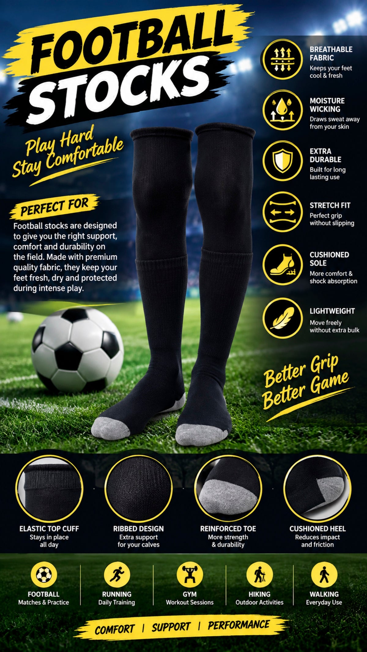 FOOTBALL SOCKS