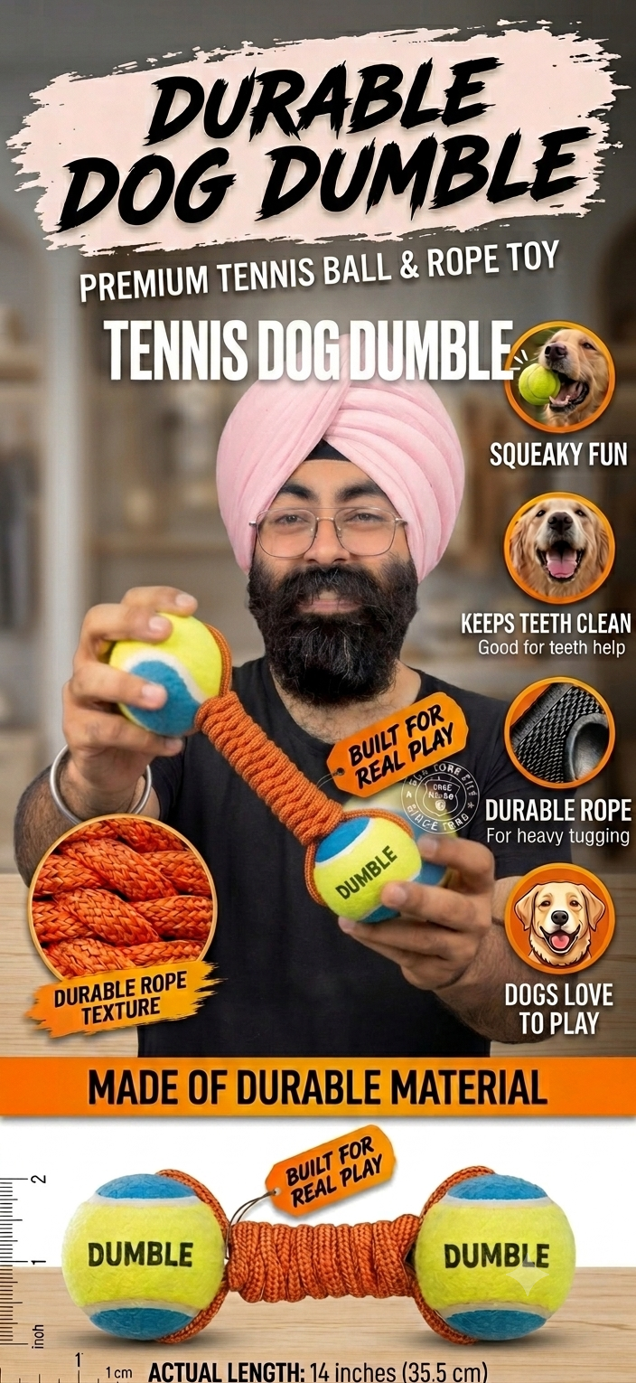 Tennis Dog Dumble