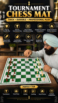 TOURNAMENT CHESS MAT+CHESS COINS