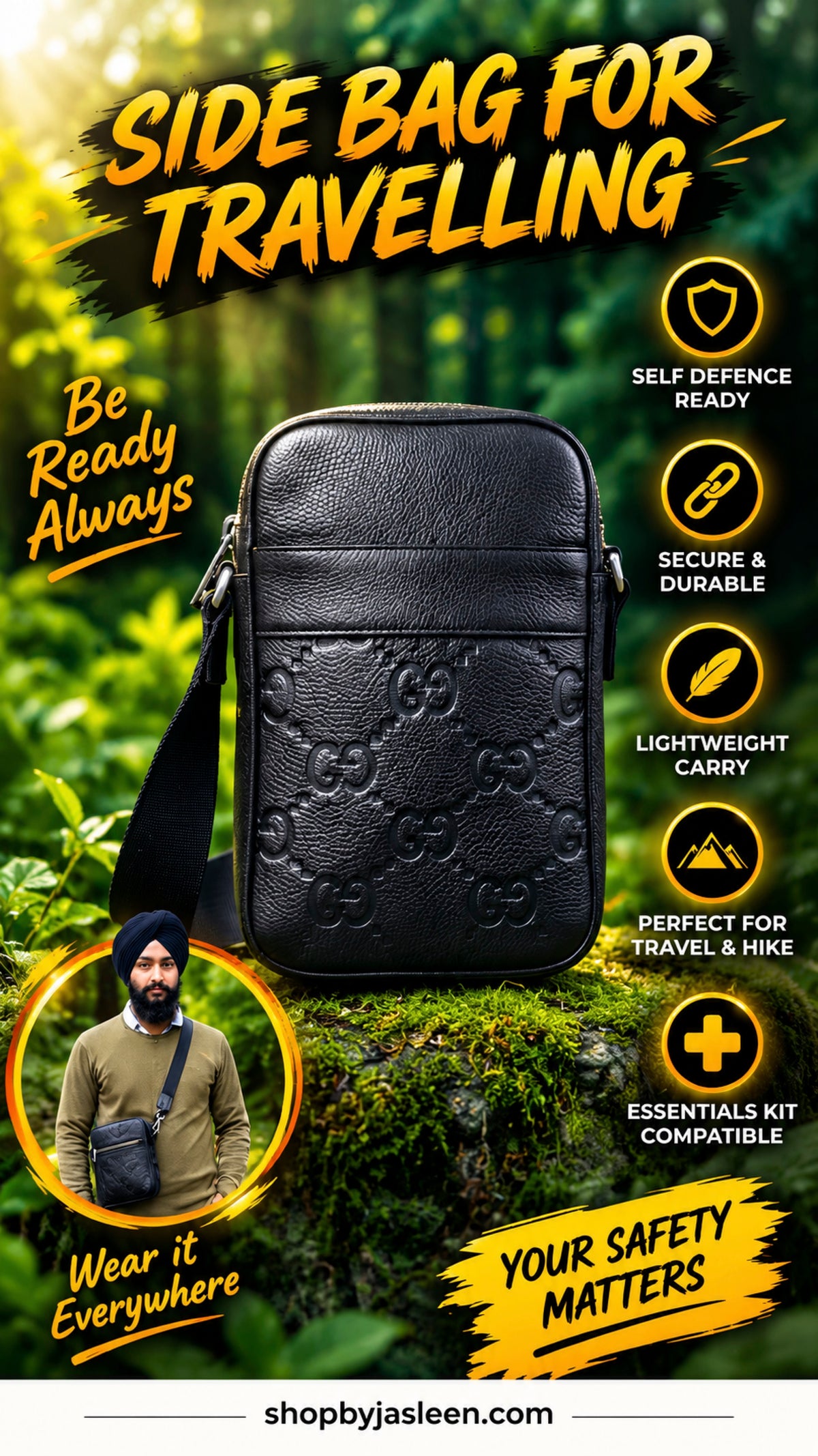 SIDE BAG FOR TRAVELLING