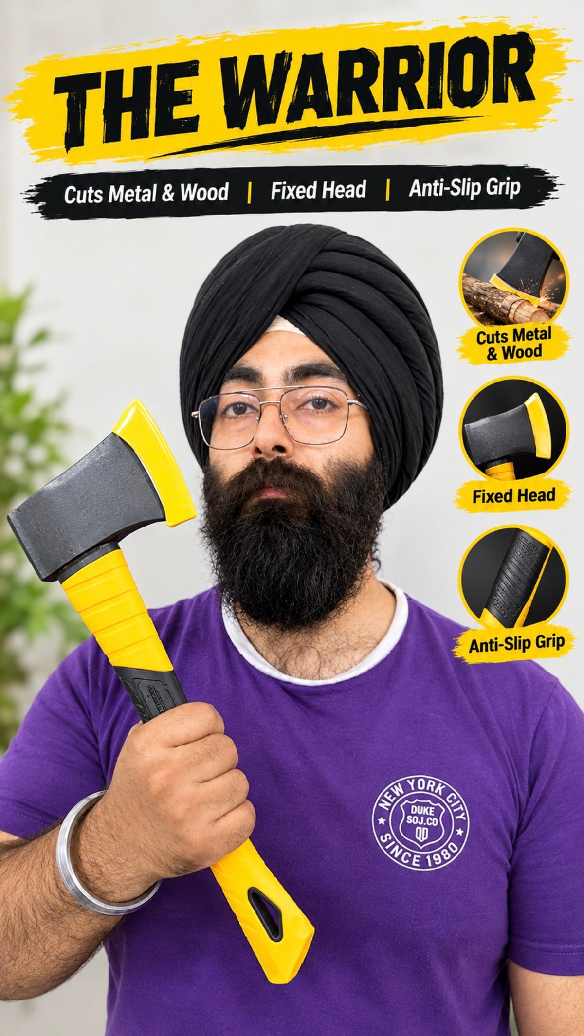 THE WARRIOR(metal/wood cutter)