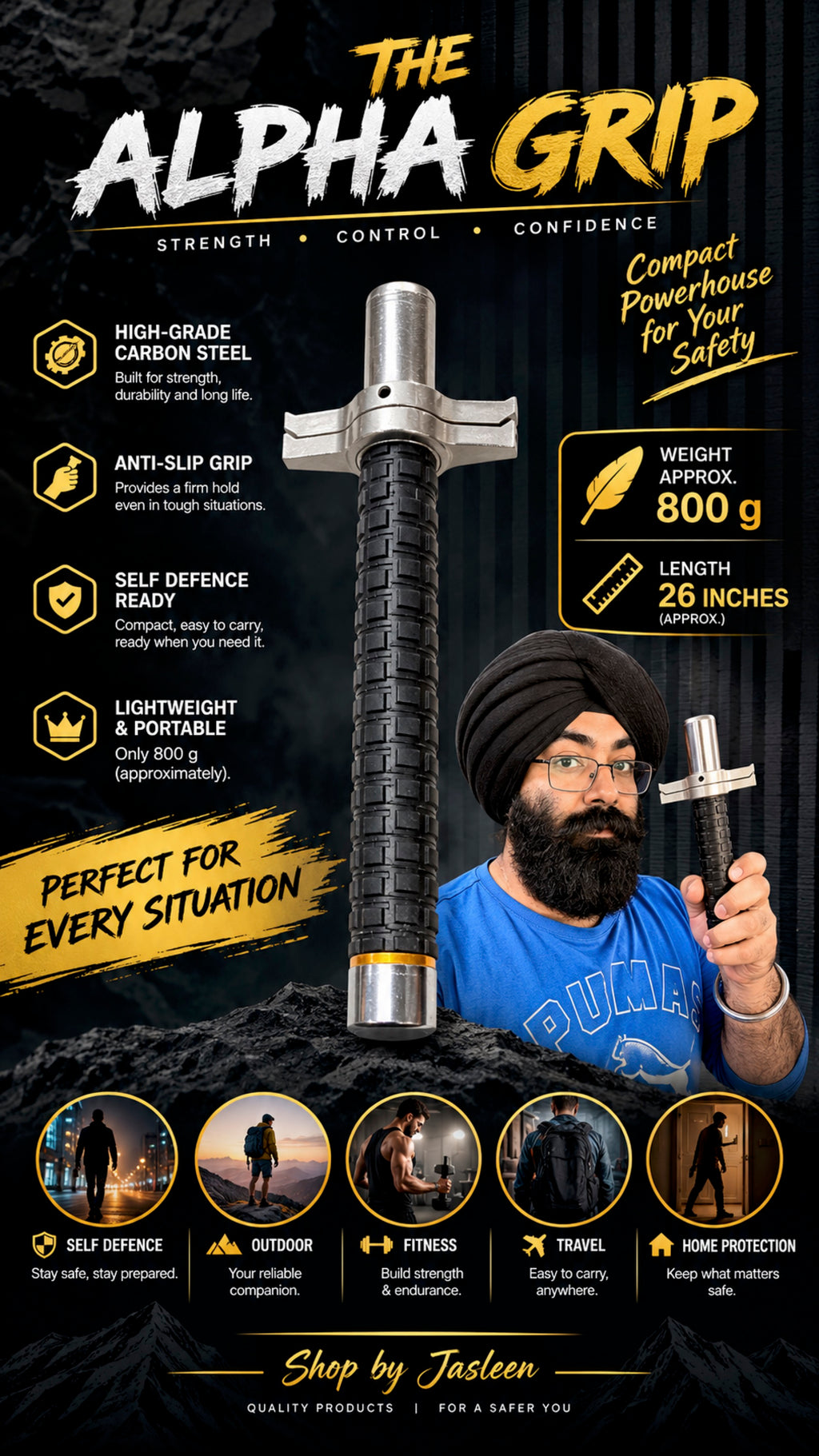 THE ALPHA GRIP