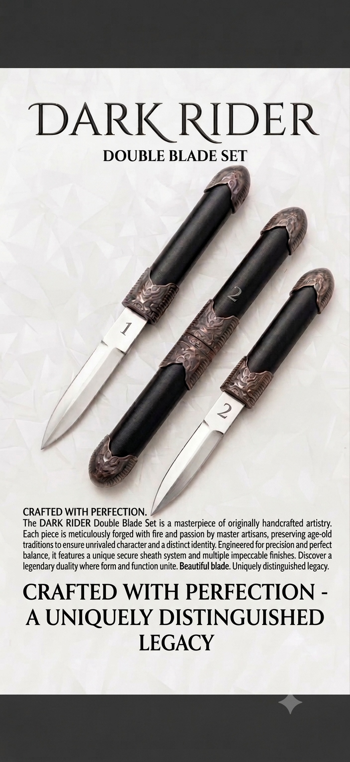 DARK RIDER (DOUBLE BLADE SET)