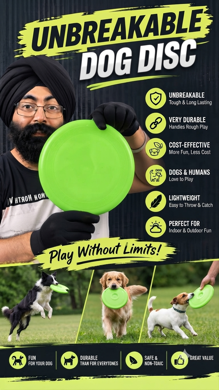 UNBREAKABLE DOG DISC