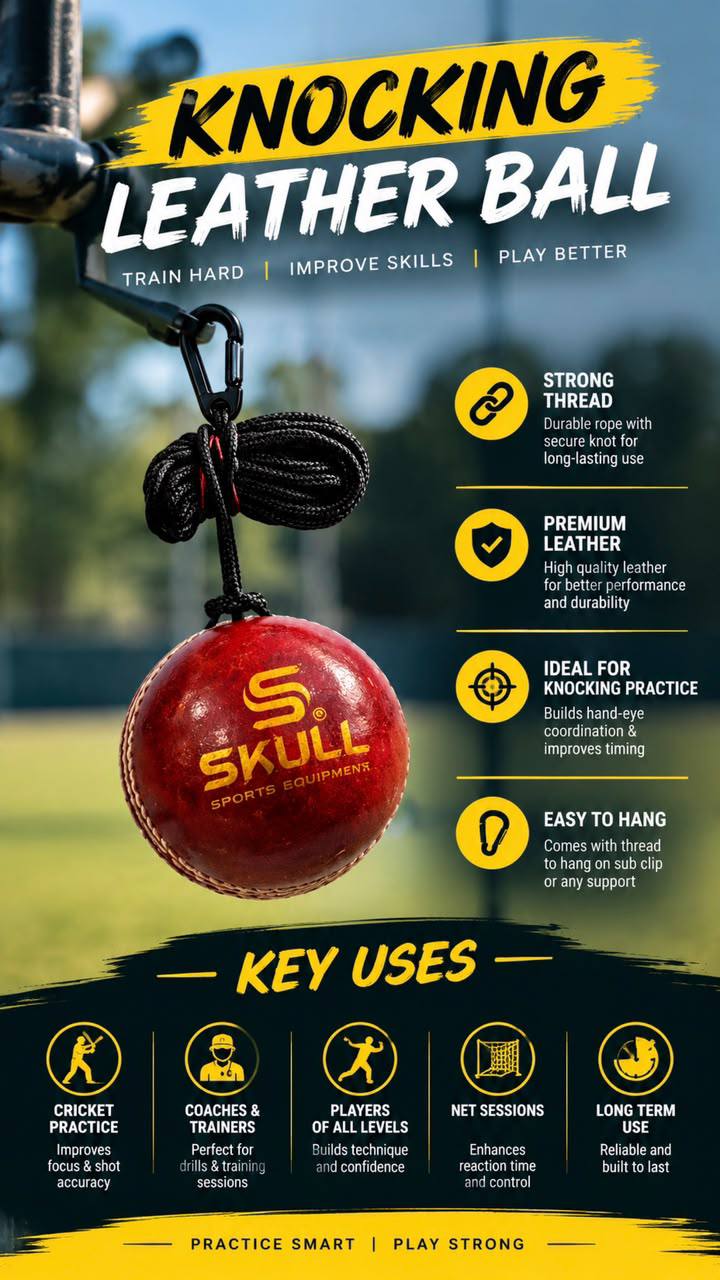 KNOCKING LEATHER BALL